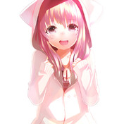 猫耳パーカー女の子 ニコニコ静画 イラスト