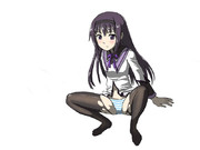 けしからんポーズのほむほむ