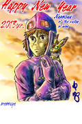 ジブリ年賀状ｎo２　ナウシカ