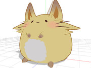 【MMD】きつーねモデル【配布】