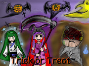 Trick or Treat　来てくれないと呪殺しちゃうぞ☆彡