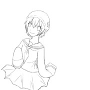 【線画】零崎舞織