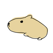 カピバラさん ニコニコ静画 イラスト