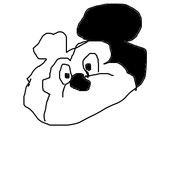 ミッキー ニコニコ静画 イラスト