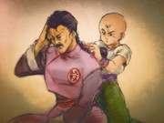 桃白白の髪結ってる天津…飯…