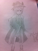 リチュア・エリアル　シャーペンで書いた