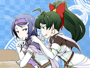 エリーとミニス