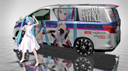 【MMD】Tda式Appendミク 痛車　2