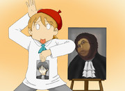 ゆっこがみおちゃんの絵を修復してみた