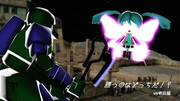 【MMD】ミクダヨーvs旧ザク -ガンダムファイト予選-