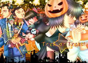 【やっと】今更ハロウィン絵【描けた】