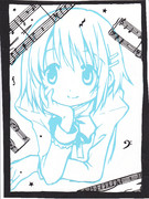 切り絵「美樹さやか」