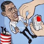 オバマ大統領 ニコニコ静画 イラスト