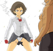 「強いやつと戦うとき、私ドキドキするの！」とか言いそうな女の子①