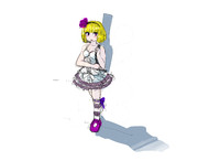 カロリを二次元女体化してやったー 