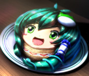 X'mas早苗ケーキ