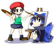 あなたがモデルね！