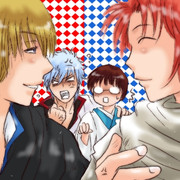 …あれ？（髪染めたの？）