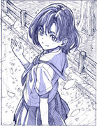 制服少女その２