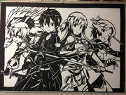 ☆切り絵☆　【SAO】