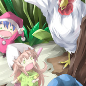尾長鶏 ニコニコ静画 イラスト