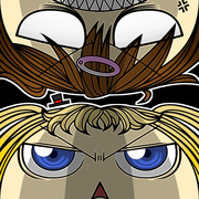 デコモリサマーのアイコンを描く