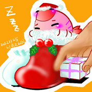 サンタクロースだよ！あまえびさん