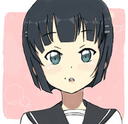 桐ヶ谷直葉 ニコニコ静画 イラスト