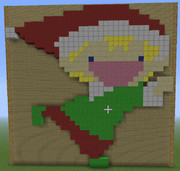 マイクラで妖精さんを作ってみました