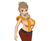 【ノベマス素材】　モヒカン女　作成中　【卓ゲM@S素材】