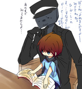 二期エンさんとじゃっくんのほのぼの( ◜◒◝ )