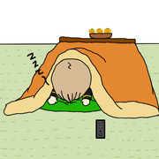 沖田さん冬眠中　zzz…