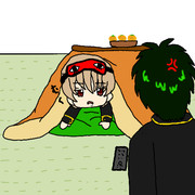 冬眠中→起こされる