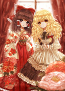 おめかしレイマリ