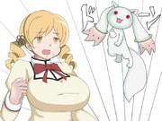 マミさんにとびかかるQB