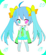 雪ミク（ぬらせていただきました）