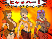  【ノベマス素材】　モヒカン女子　一部完成＆配布！　【卓ゲM@S素材】  【北斗の拳女体化】