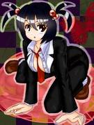 厨二蜘蛛ちゃん描いてみたー・・・あれ？