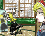 ま「にゃ～にゃ～」