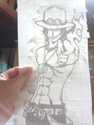 パパさんの車にはるエース