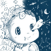 キューピーちゃん ニコニコ静画 イラスト