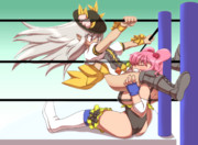 夢の有頂天タッグ編 「ブロン子さんのブロンコバスター」