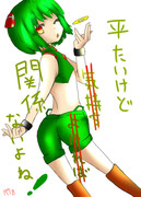 『平たいけど...』