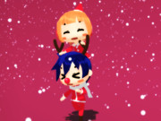 クリスマス予行練習。