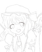 フランちゃん・線画