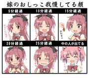 杏子ちゃんがおしっこ我慢してる顔