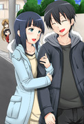 桐ヶ谷直葉 ニコニコ静画 イラスト