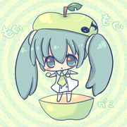 青りんご ニコニコ静画 イラスト