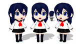 【MMD】現実逃避で作られちゃたまらないダヨ～【モブ子ダヨー】