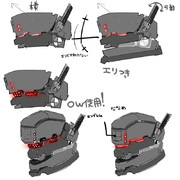 ACⅤの頭の衝動描き